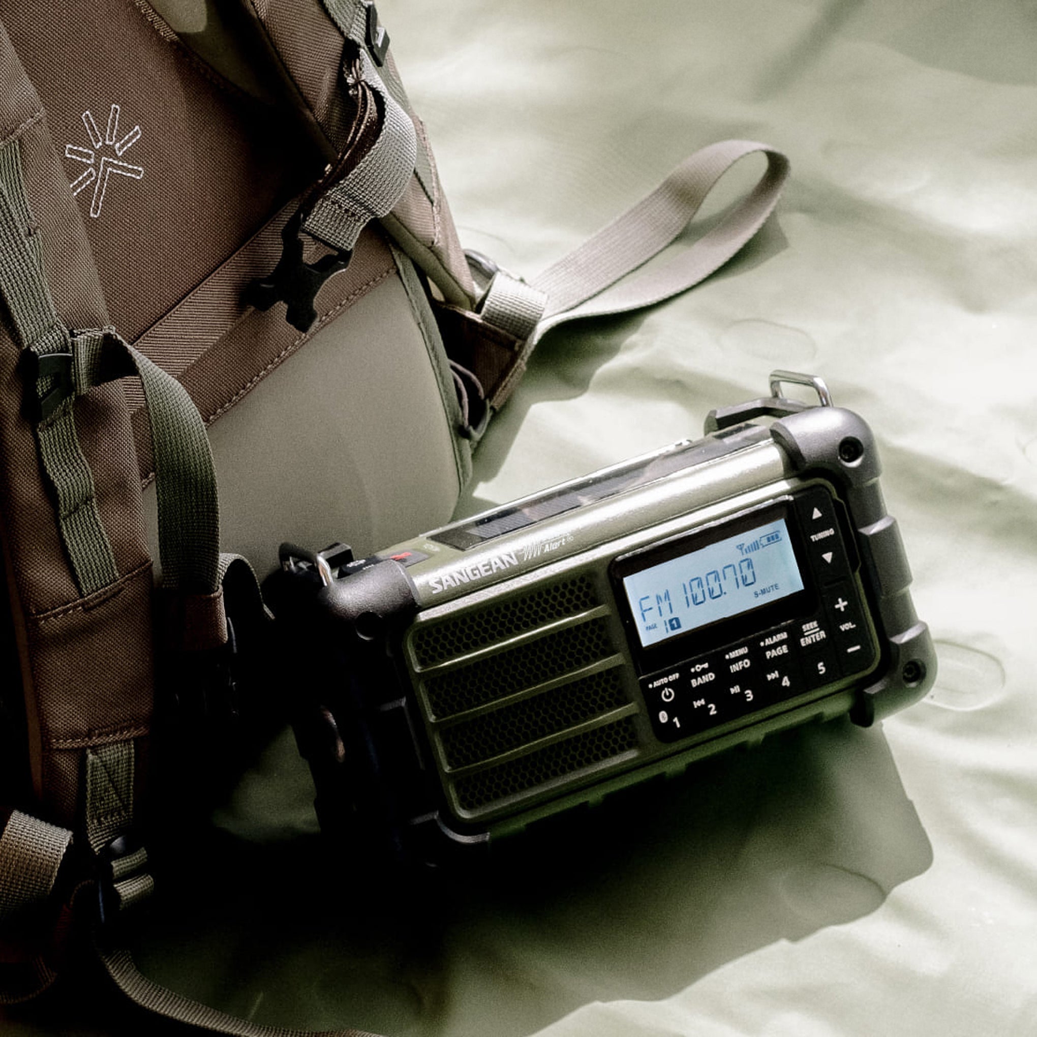 Sangean MMR-99 AM/FM Multi-Powered Weather Emergency Radio - Image 7