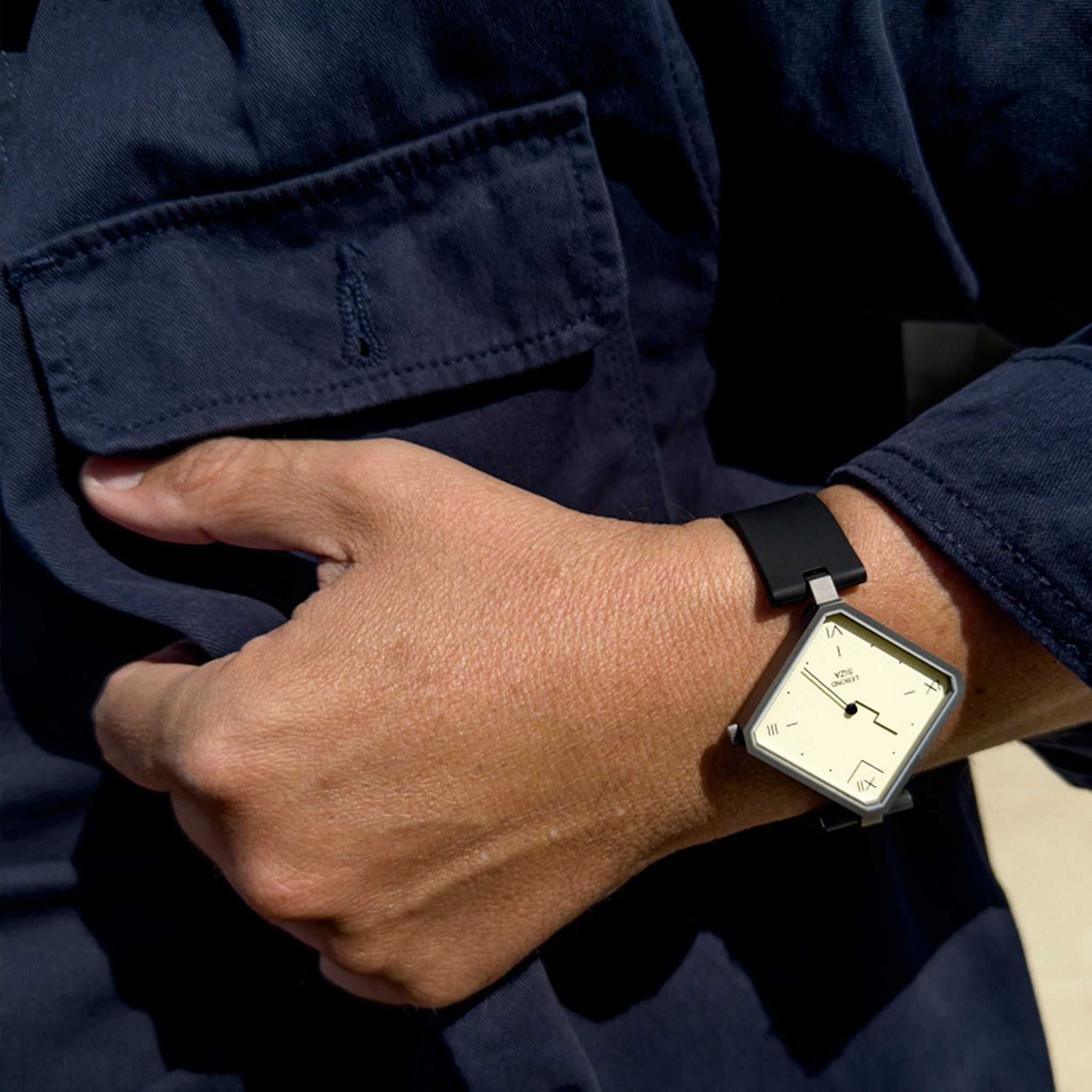 Álvaro Siza Lebond Diamond Watch - White - Image 2