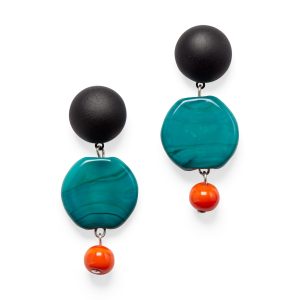 Murano Drop Earrings - Turquoise