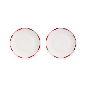 Bliss Porcelain Dinnerware - Pink