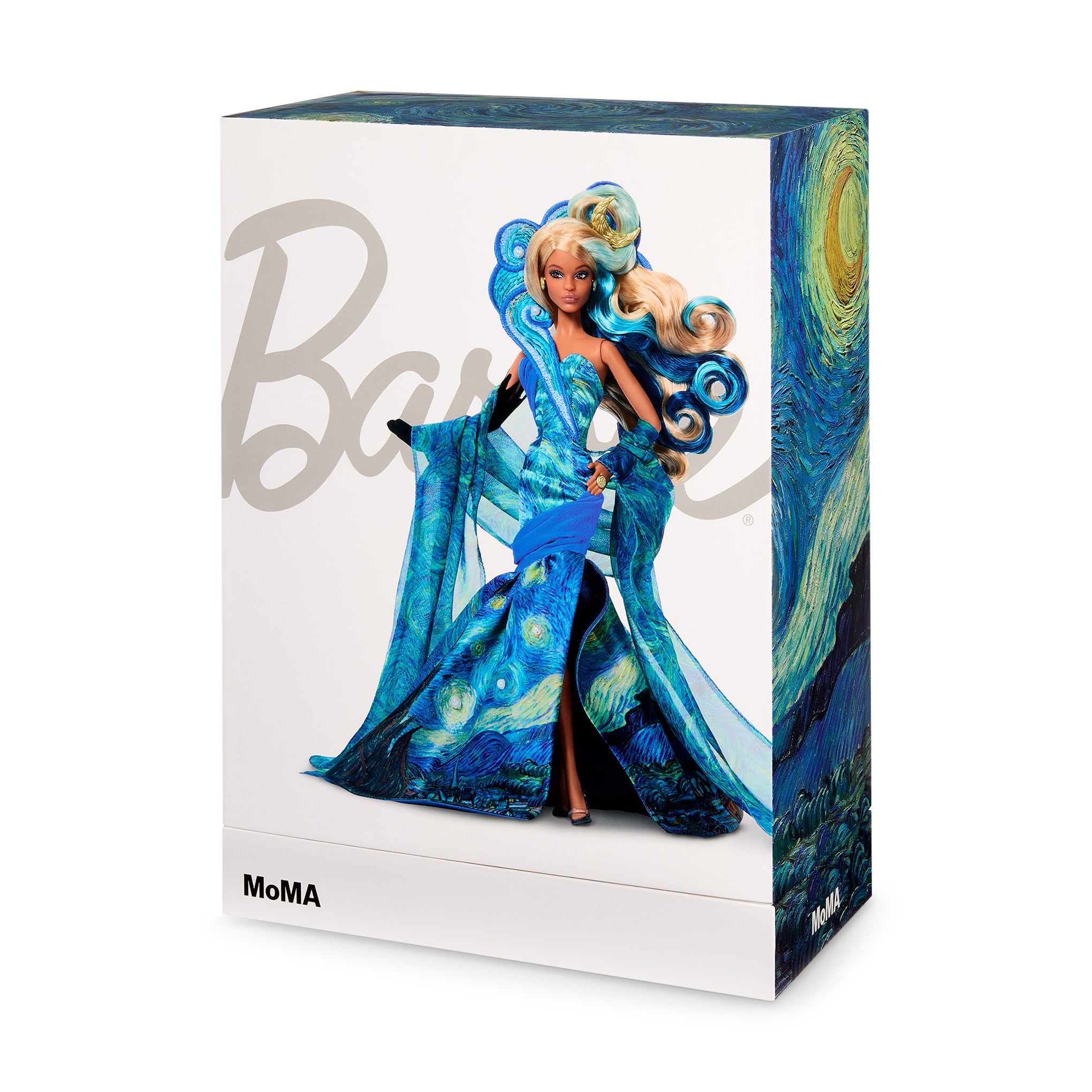 Barbie x MoMA Vincent van Gogh The Starry Night Collectible Doll - Image 6