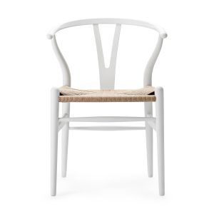 CH24 Wishbone Chair - White