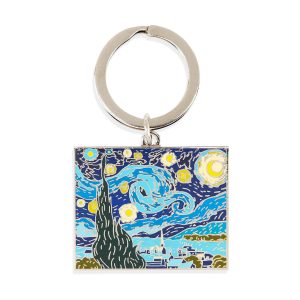 MoMA Artist Enamel Keyrings - Van Gogh
