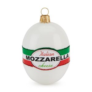 NYC Glass Holiday Ornament - Mozzarella