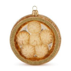 NYC Glass Holiday Ornament - Soup Dumplings