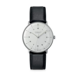 Automatic Max Bill Watch - White/ Black
