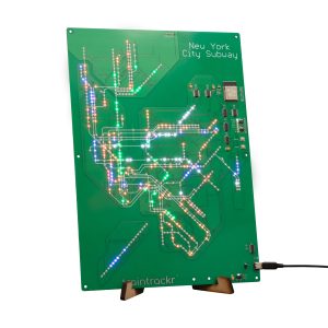 Traintrackr NYC Subway Circuit Board 2.0