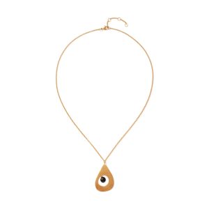 Joan Mir?? Gold-Plated Teardrop Necklace