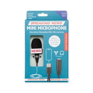 Breaking News Mini Microphone