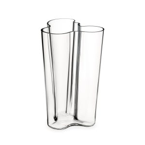 Iittala Alvar Aalto Glass Vase - 9.8h