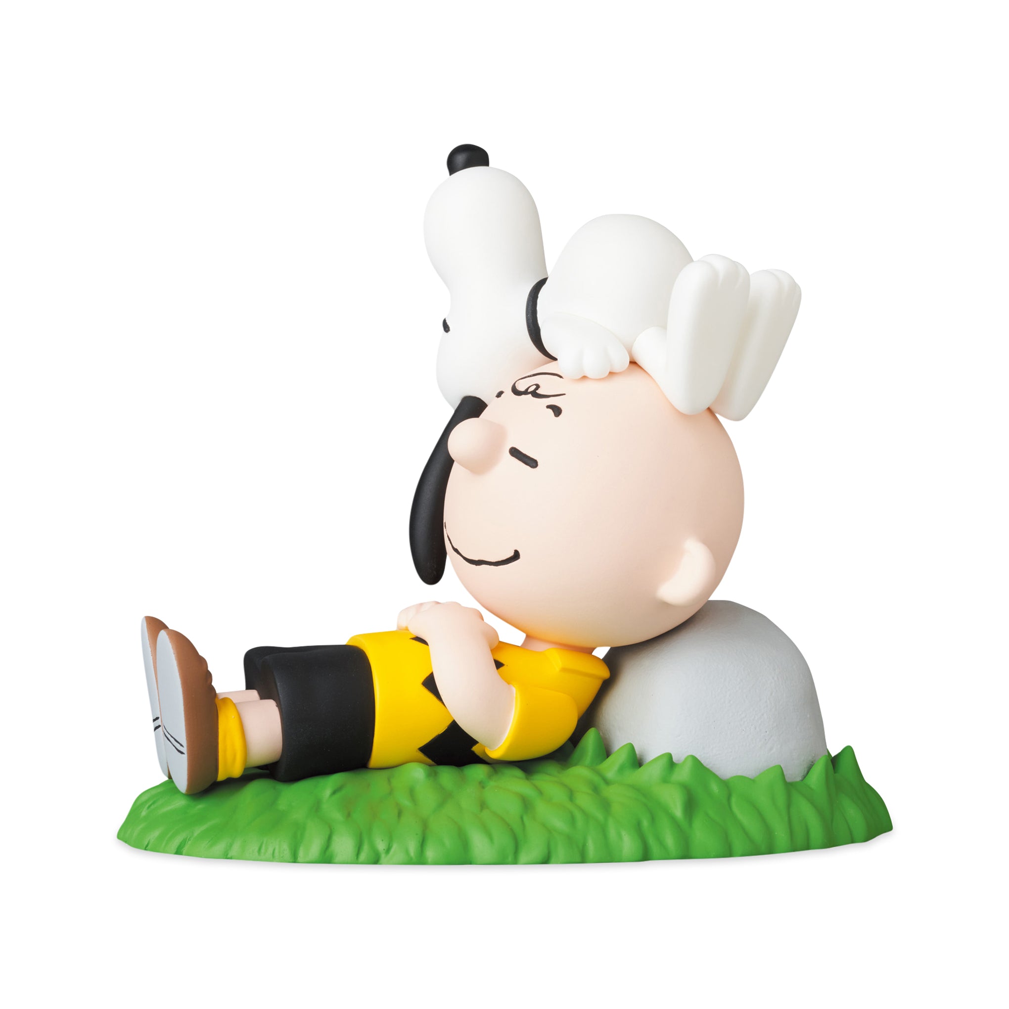 Snoopy & Peanuts Collectible Figure - Napping Charlie Brown & Snoopy - Image 2