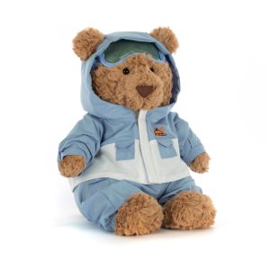 Jellycat Bartholomew Bear Ski Suit Plush Toy