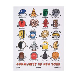 Only NY for MoMA Community of New York Poster