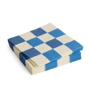 HAY Pattern Napkin - Set of 20 - Blue