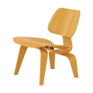 Eames® Molded Plywood Lounge Chair (LCW) from Herman Miller - Ochre