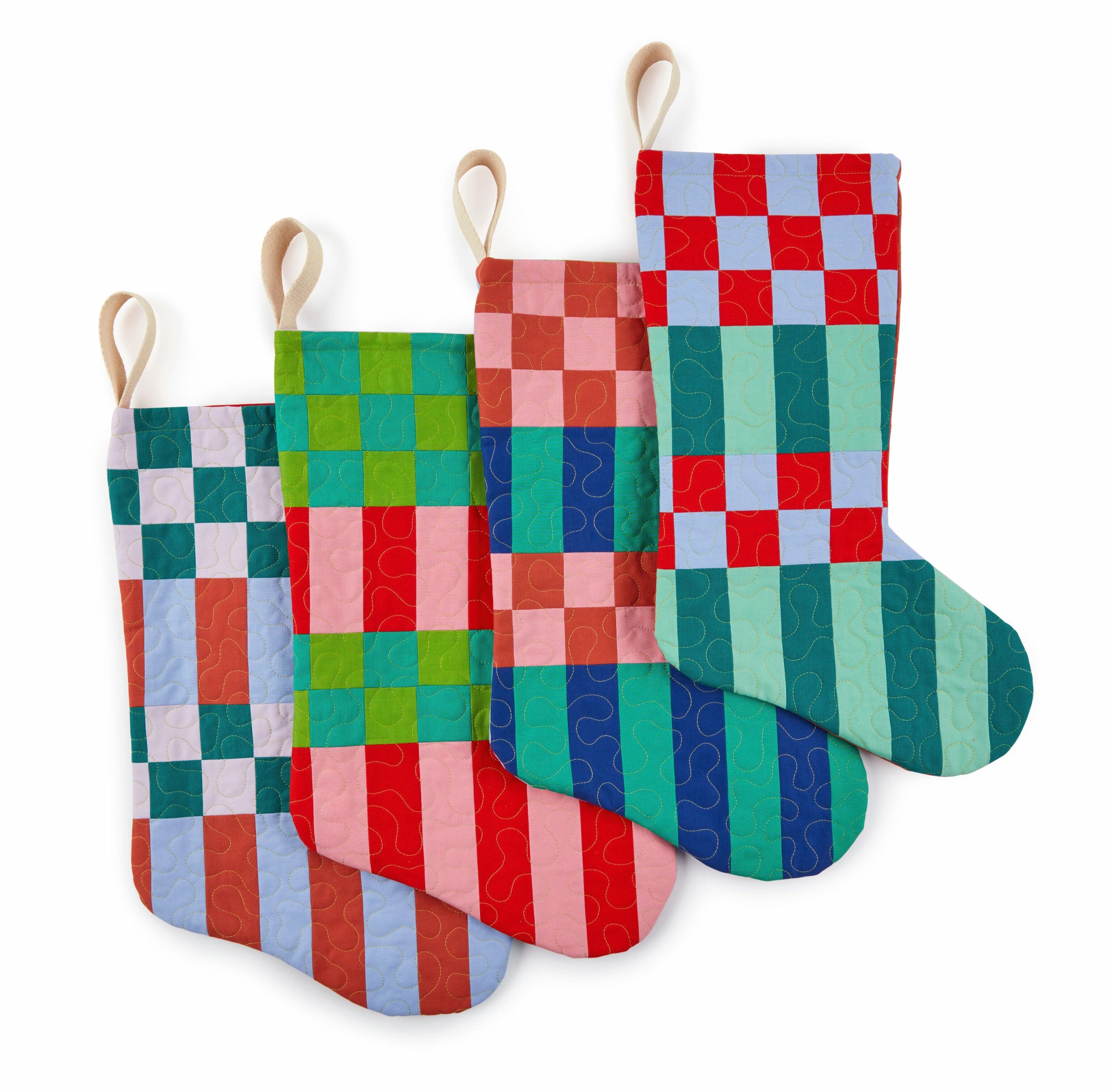Hand-Quilted Christmas Stocking - 1 - Image 6