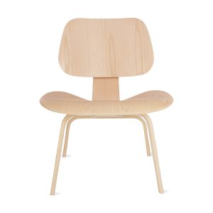 Eames® Molded Plywood Lounge Chair (LCW) from Herman Miller - White Ash