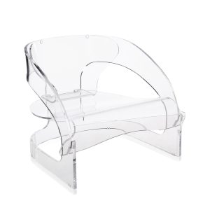 Joe Colombo 4801 Armchair by Kartell - Clear