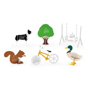 2026 3D Park Calendar