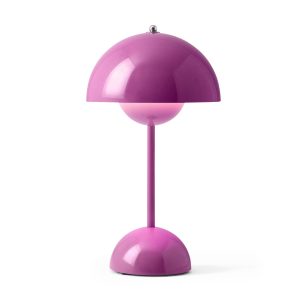 Flowerpot VP9 LED Portable Lamp - Tangy Pink