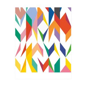 Odili Donald Odita Teardrop/Do It Good/Brand New Day Poster - Unframed