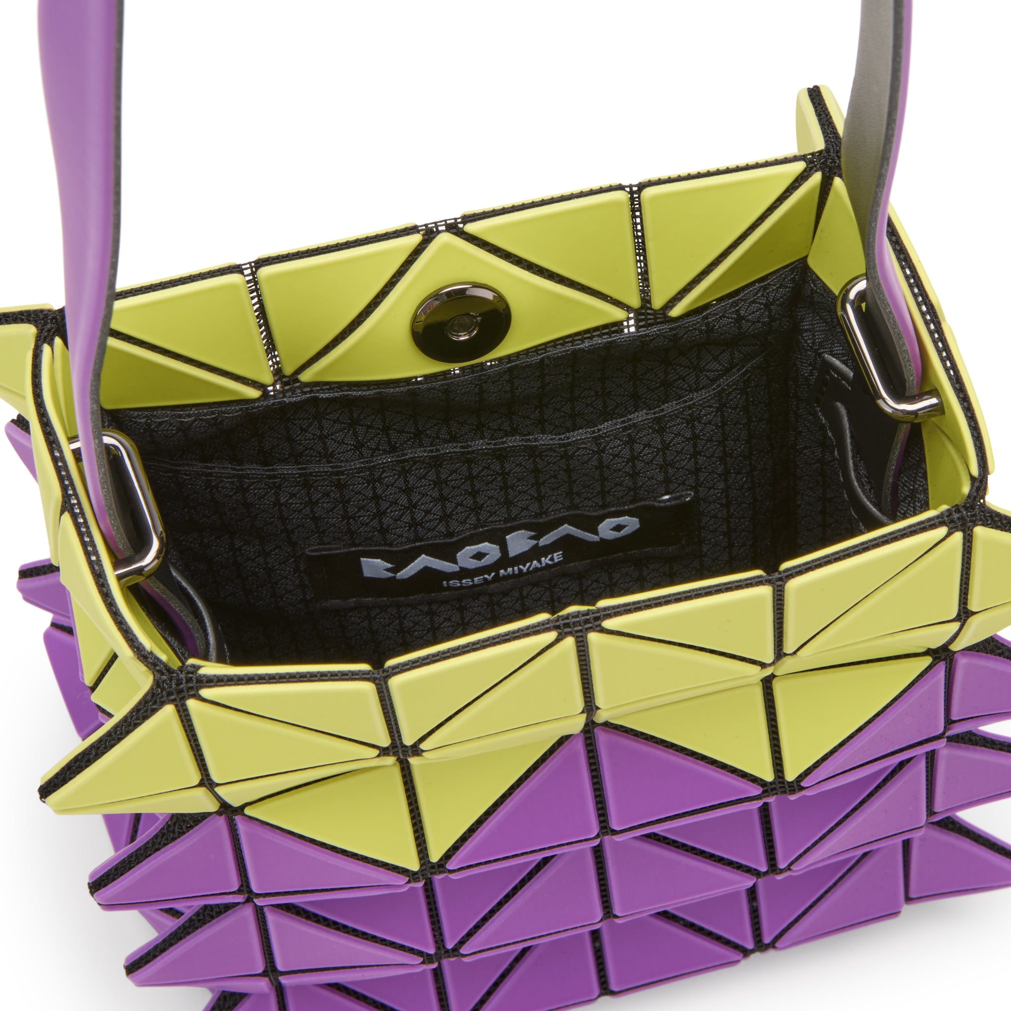 BAO BAO ISSEY MIYAKE Growth Crossbody Bag - Yellow/ Purple - Image 5