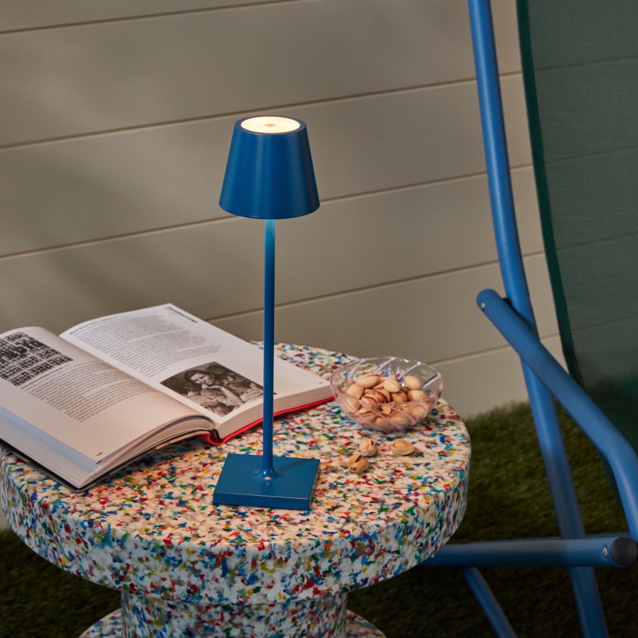 Poldina Micro Portable Lamp - Capri Blu - Image 7