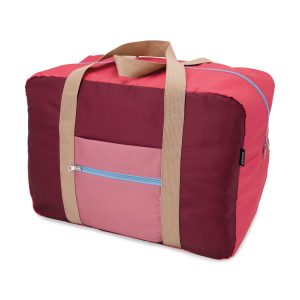 Remember Duffle Travel Bag - Red