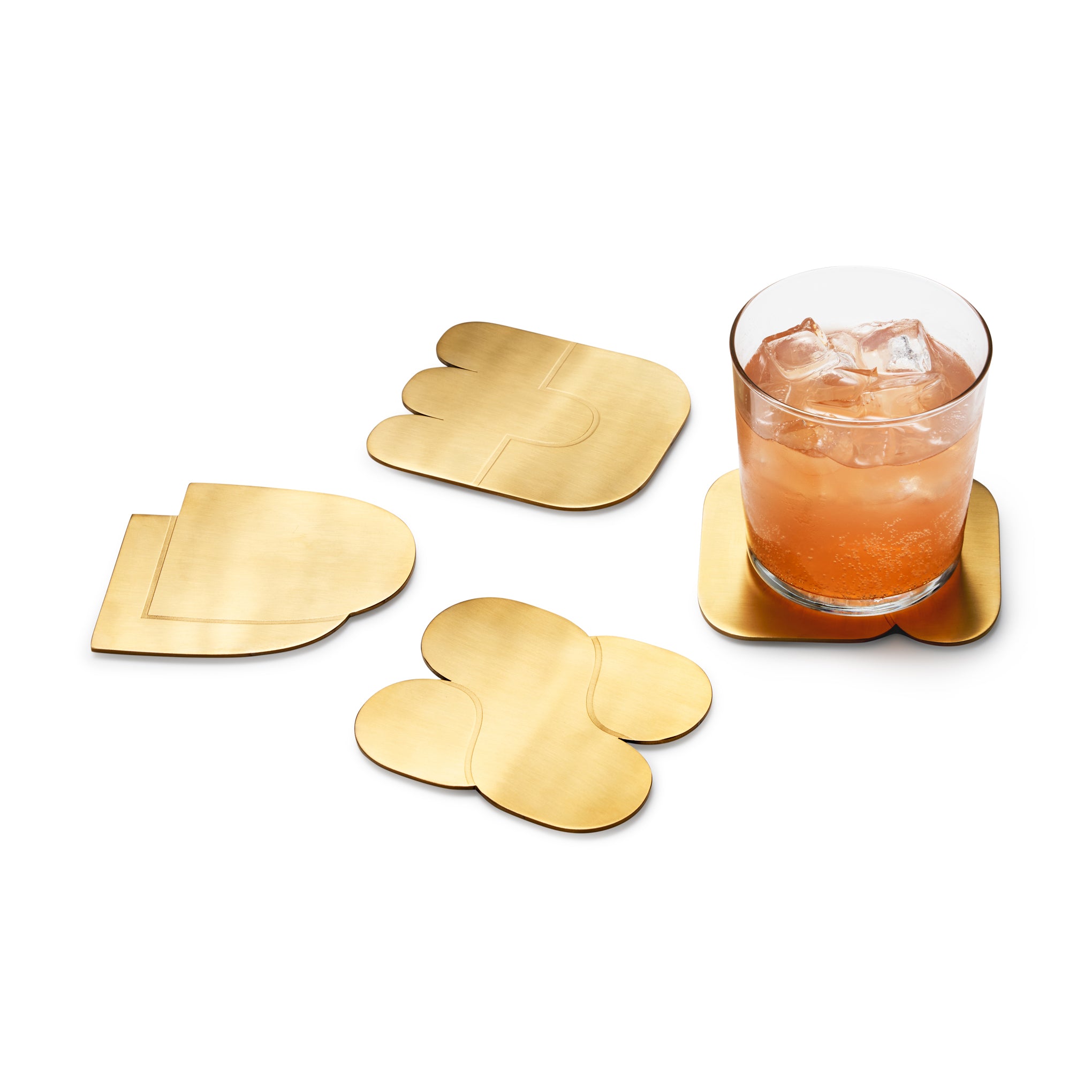 Together Metal Coasters - Set of 4