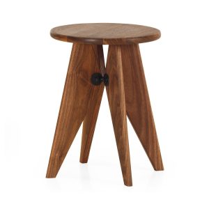 Vitra Tabouret Solvay - Walnut