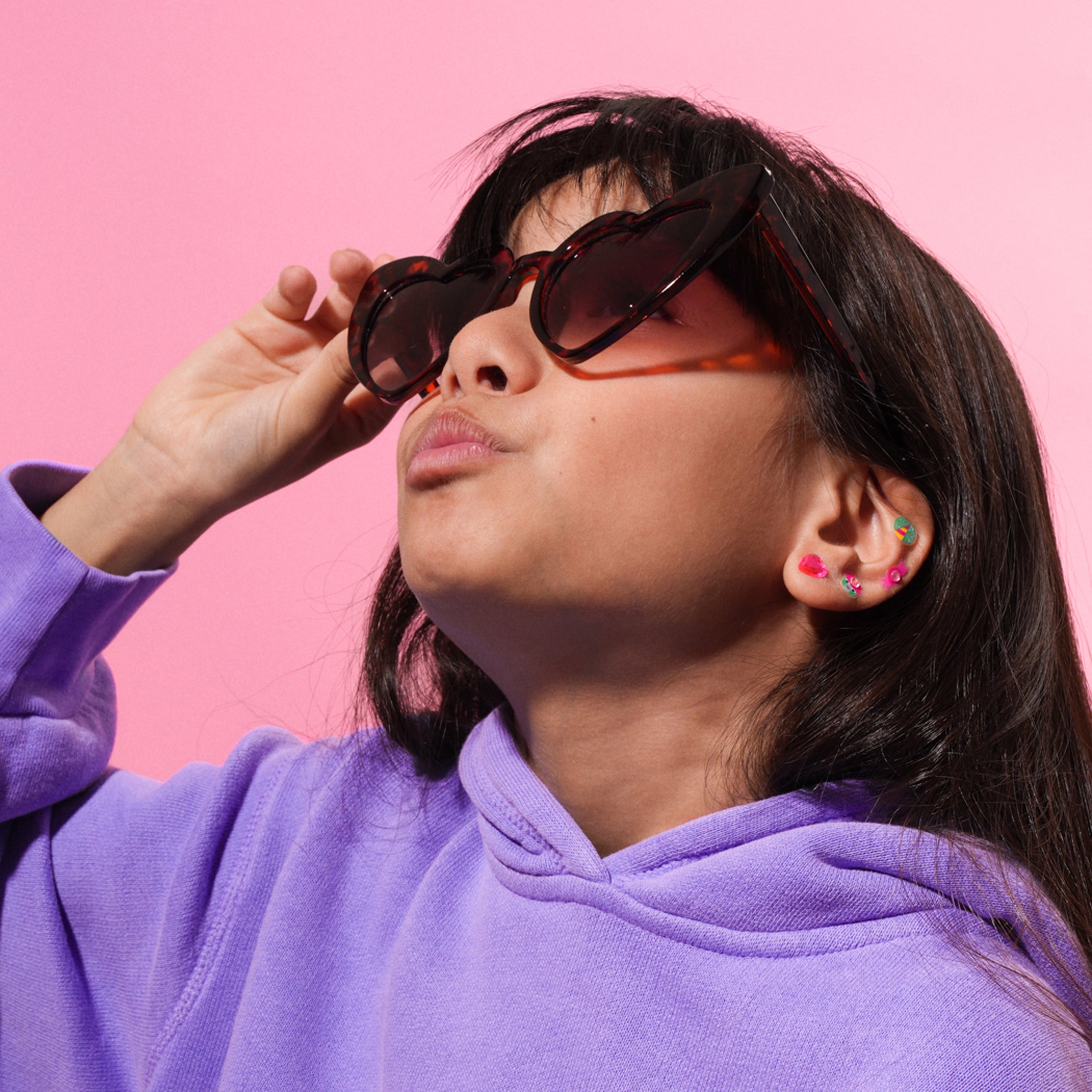 Sticker Earrings for Kids - Lily - Image 5