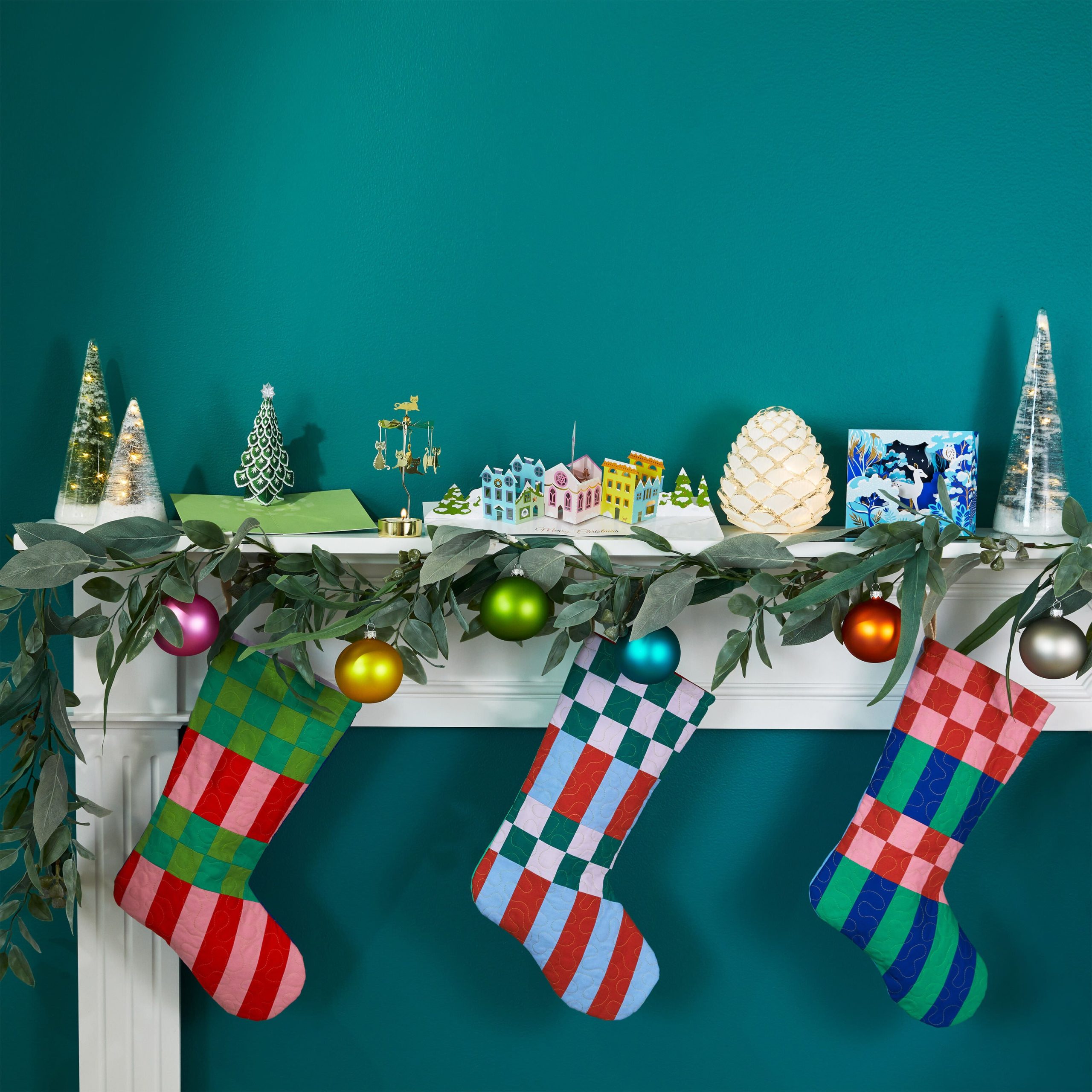 Hand-Quilted Christmas Stocking - 1 - Image 2