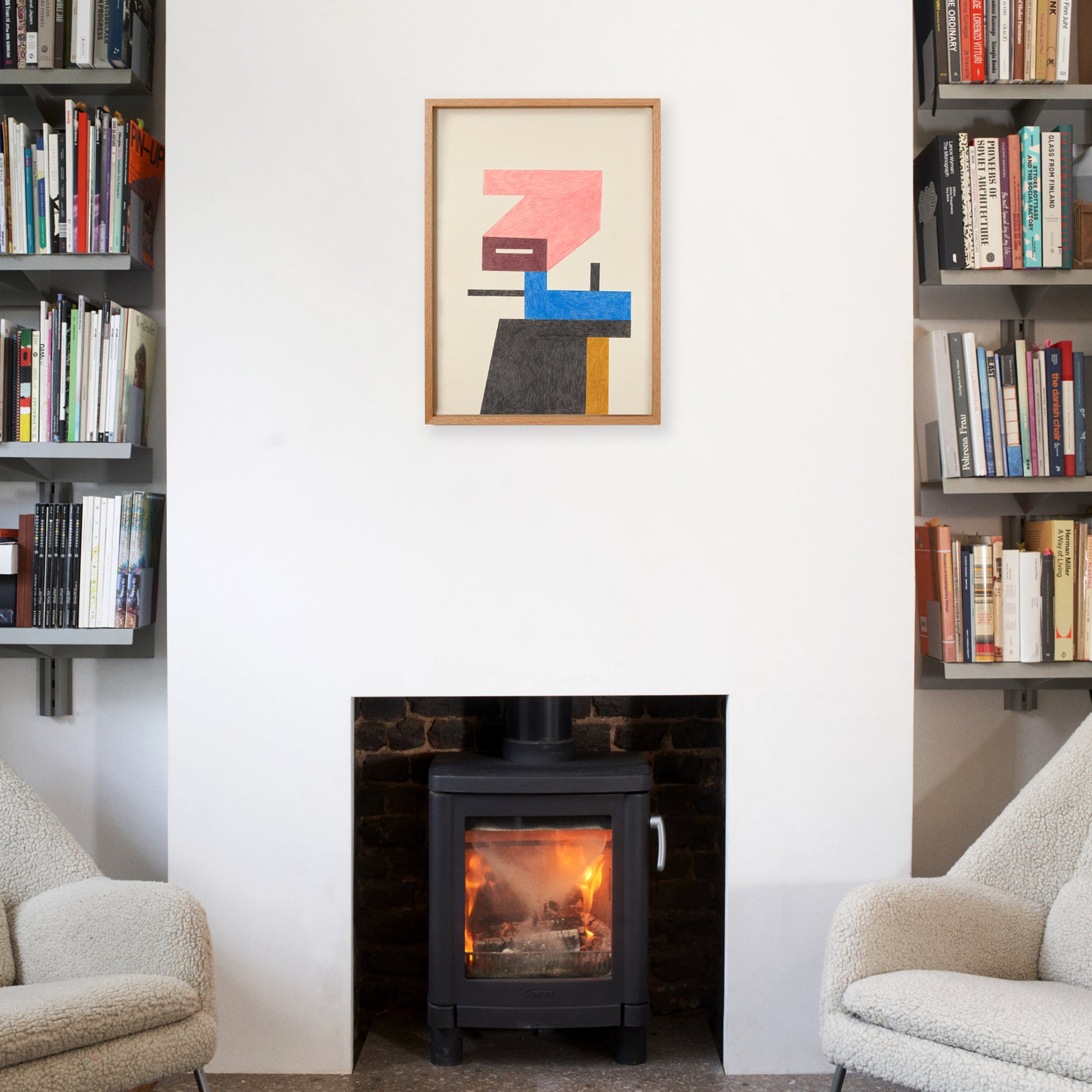 Nathalie Du Pasquier Tintin Limited Edition Framed Poster - Image 2