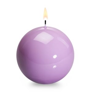 Italian Ball Candle - Lilac