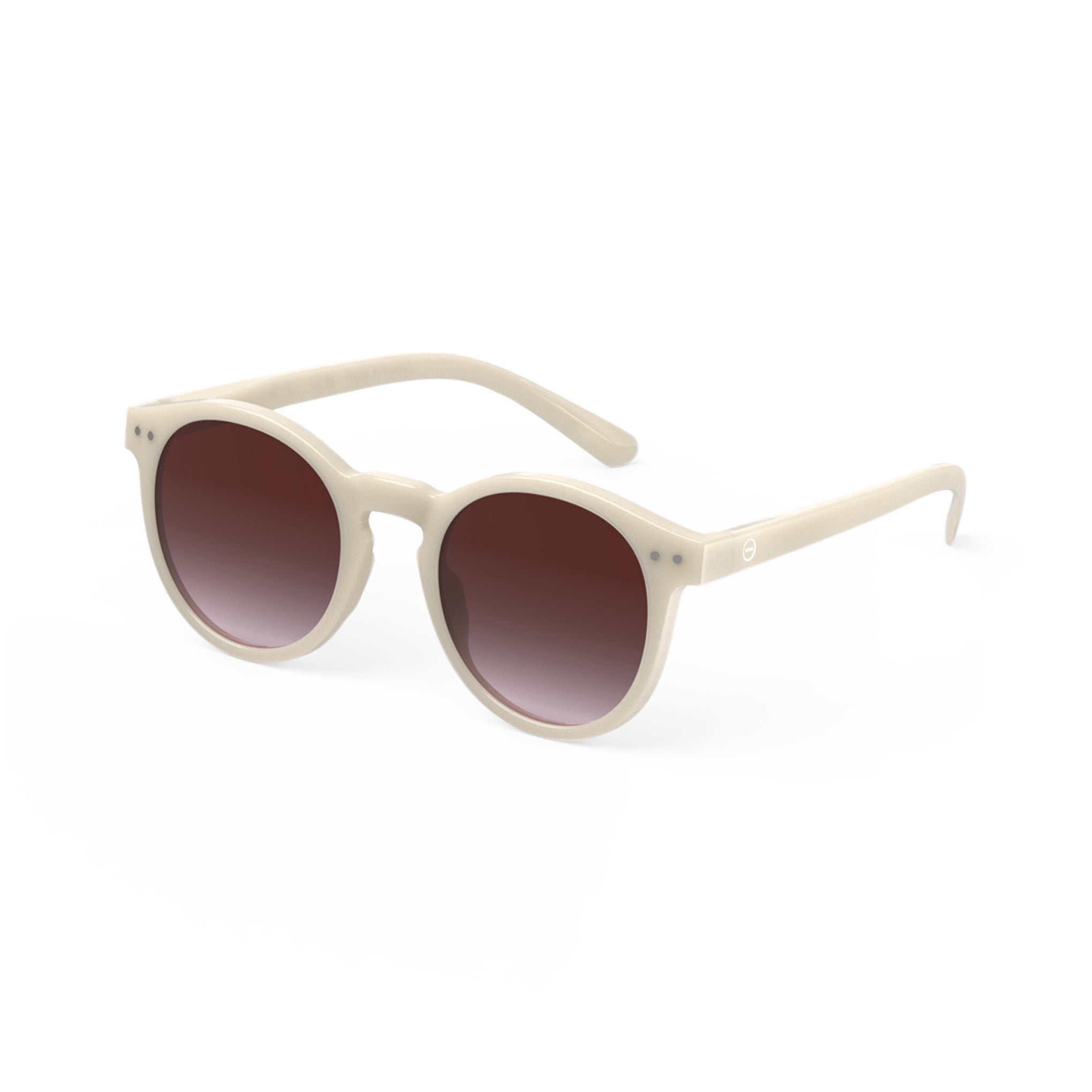 IZIPIZI Round Sunglasses #M - Vintage Cream - Image 2