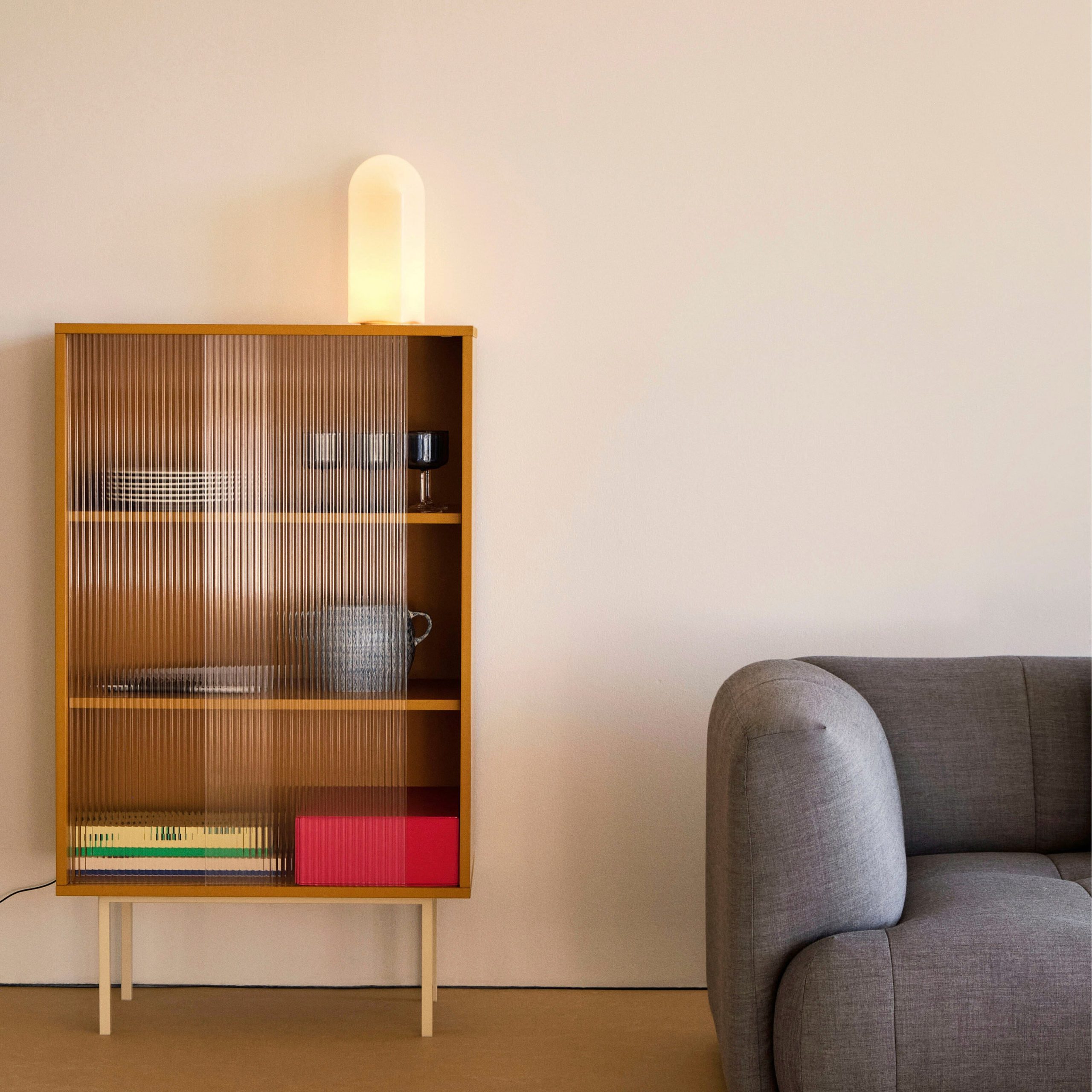 HAY Parade Glass Table Lamp - Shell White - Image 8