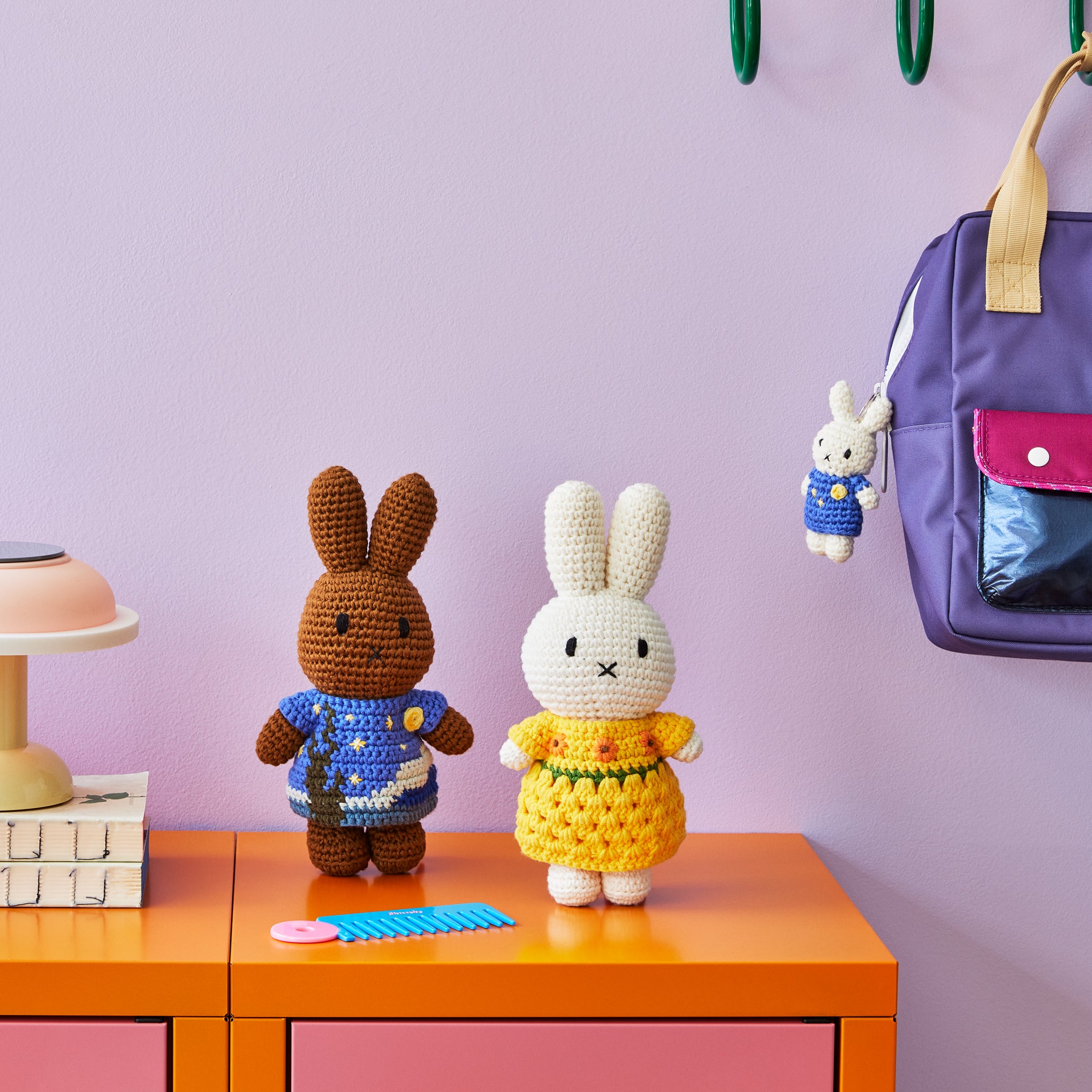 Miffy & Friends Crochet Van Gogh The Starry Night Plush Toy - Melanie - Image 5