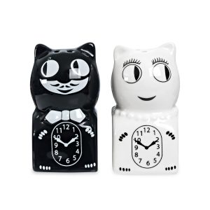 Kit-Cat Clock Salt & Pepper Shakers - Set of 2
