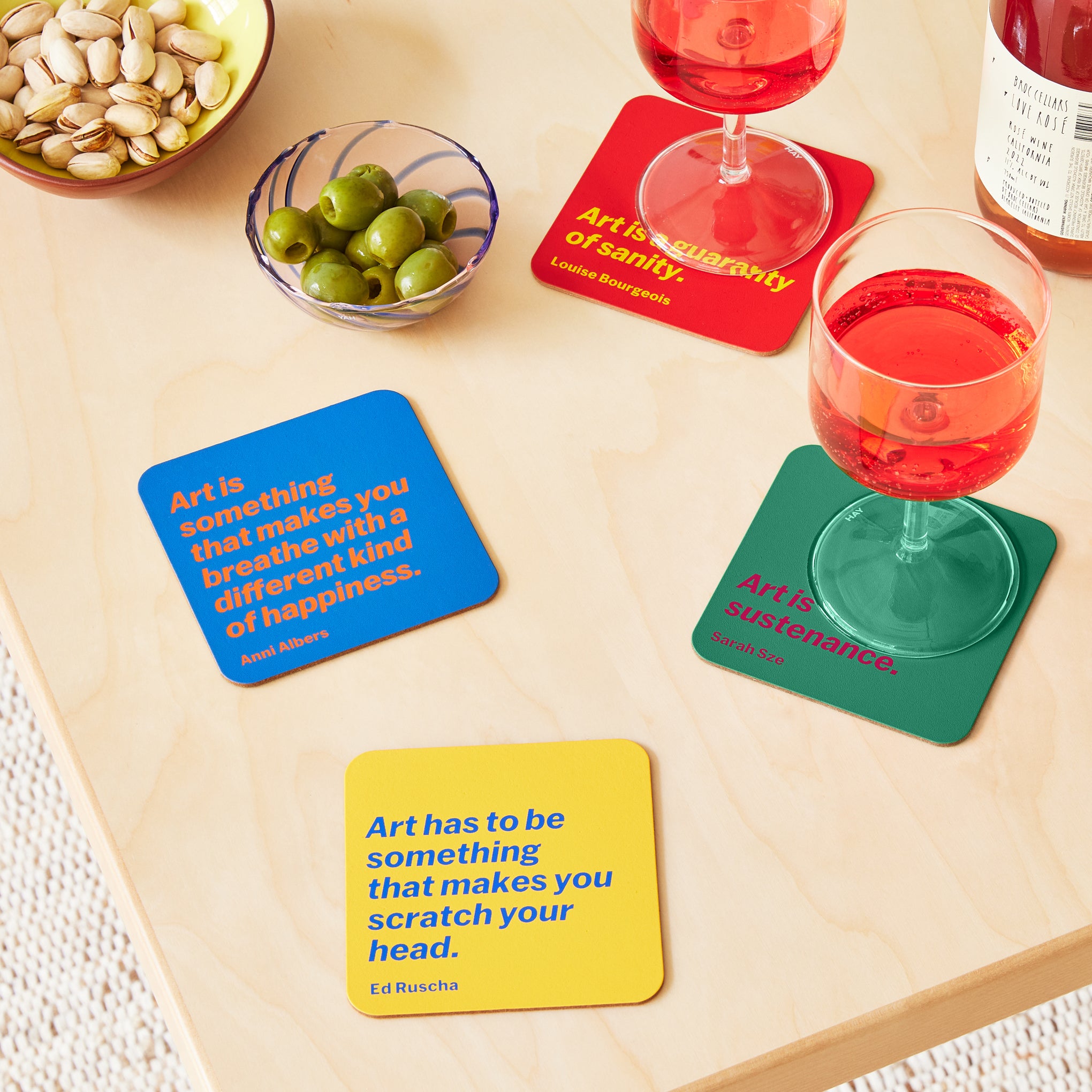 MoMA Artist Quote Coaster - Anni Albers - Image 2