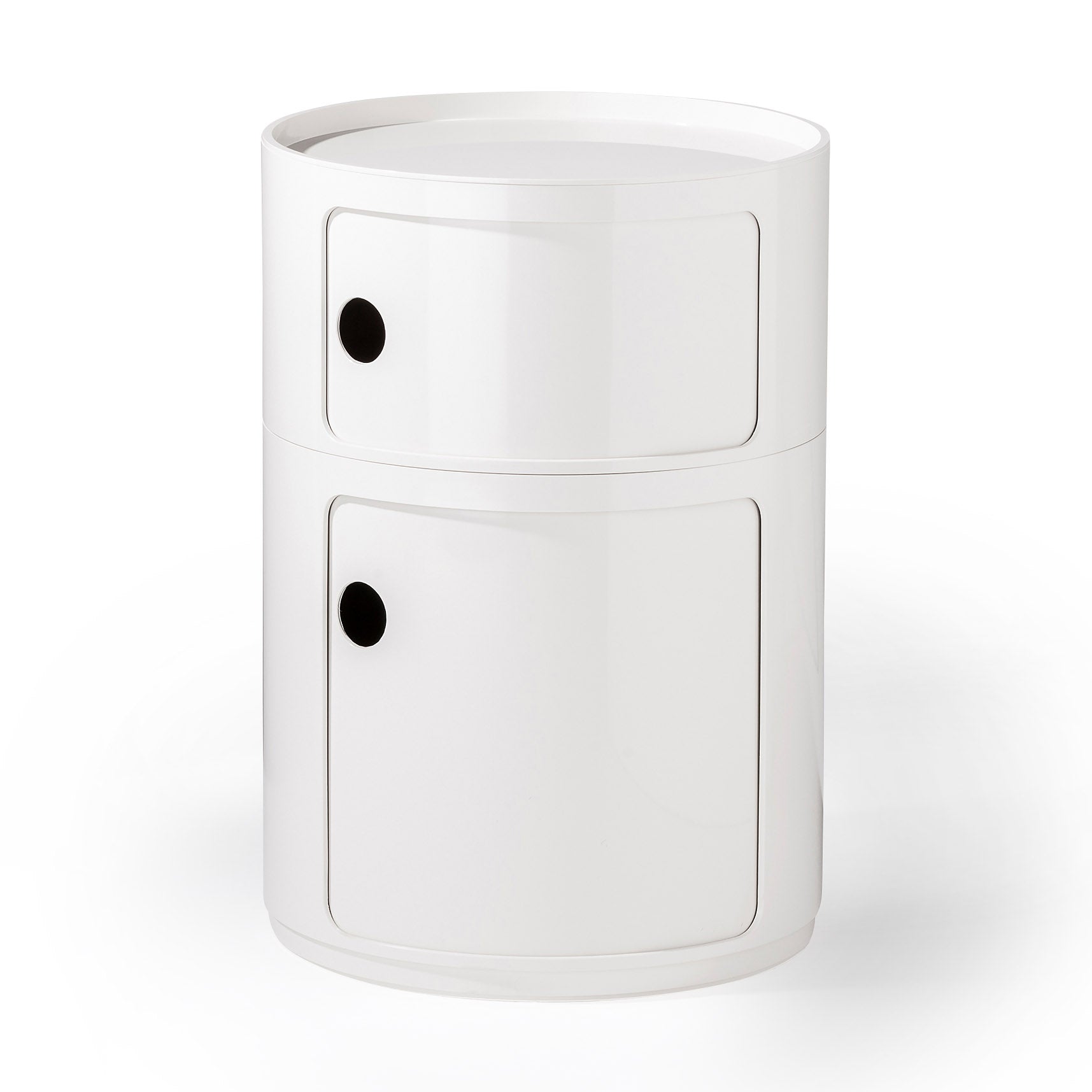 Kartell Componibili Classic Big 2 Tier Storage - White
