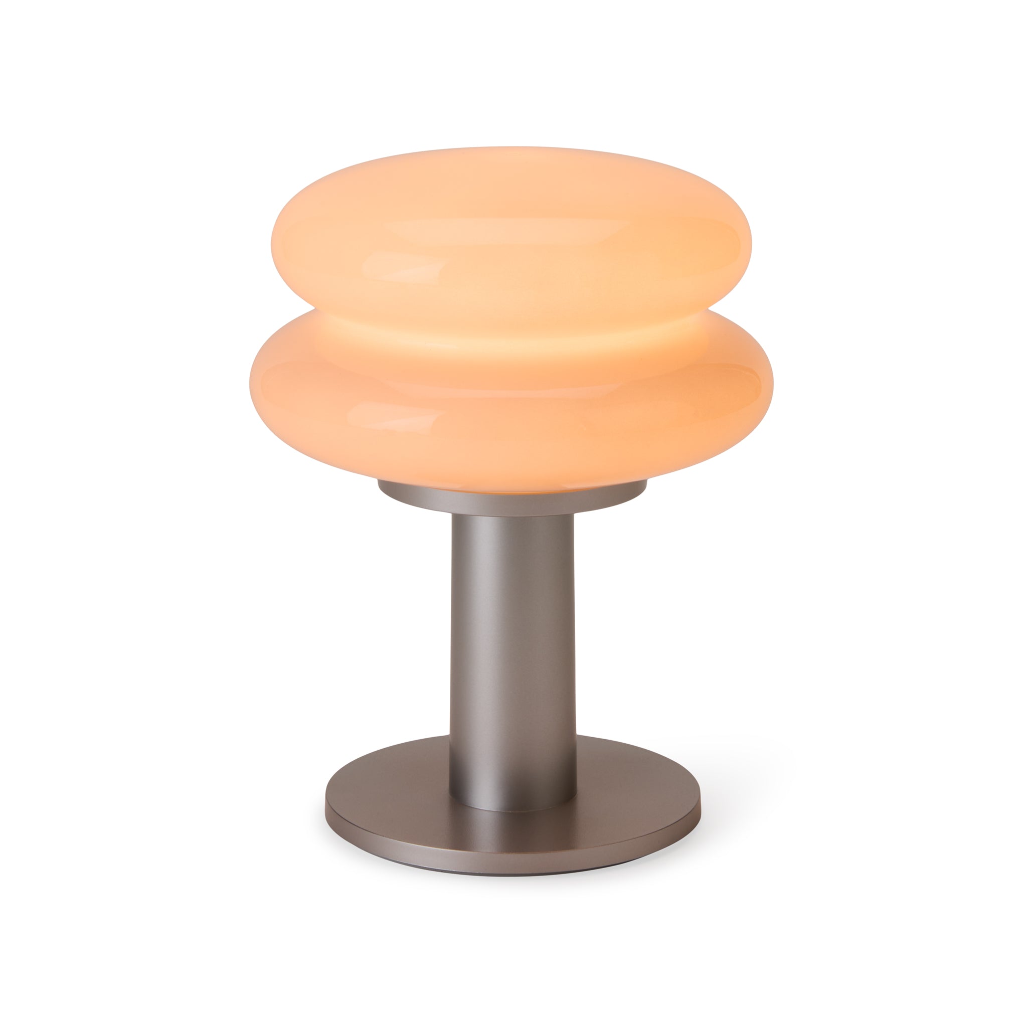 Snowman 15 Portable Lamp - Pink/ Silver