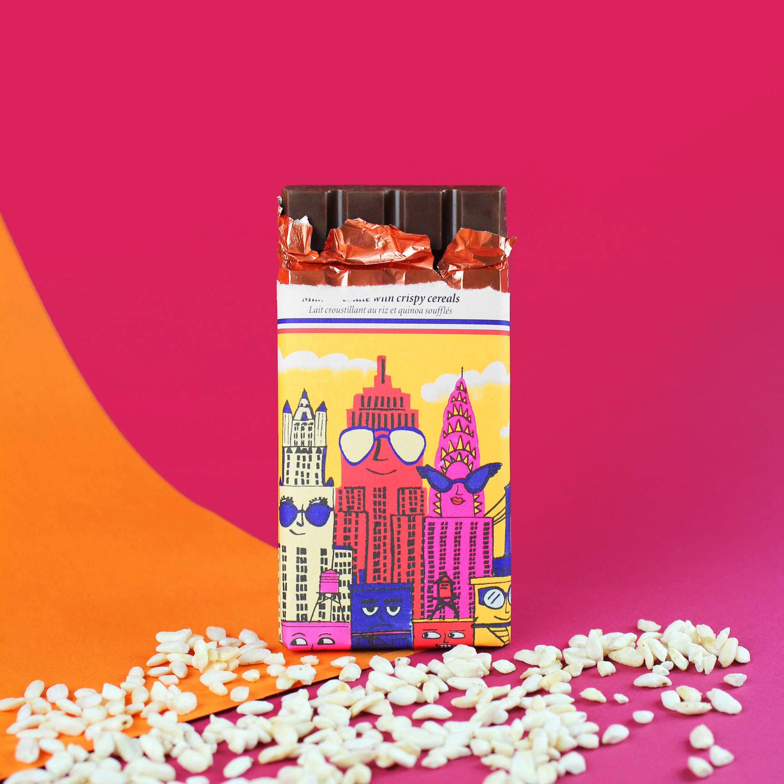 Le chocolat des Français Chocolate Bar - Skyline - Image 2