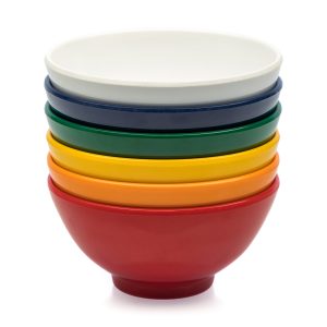 Portuguese Melamine Stacking Snack Bowls - Set of 6