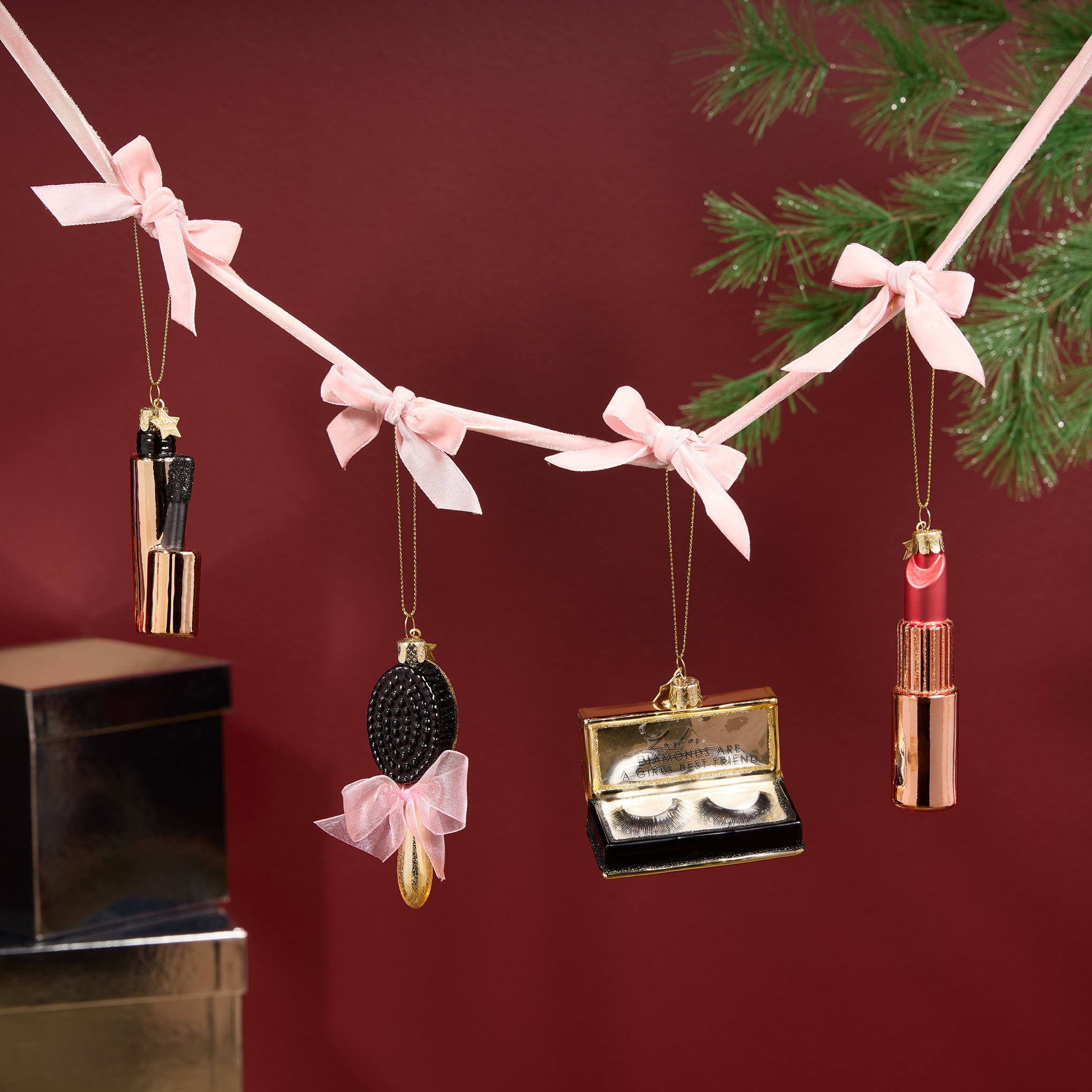 Beauty Counter Glass Holiday Ornament - Mascara - Image 2