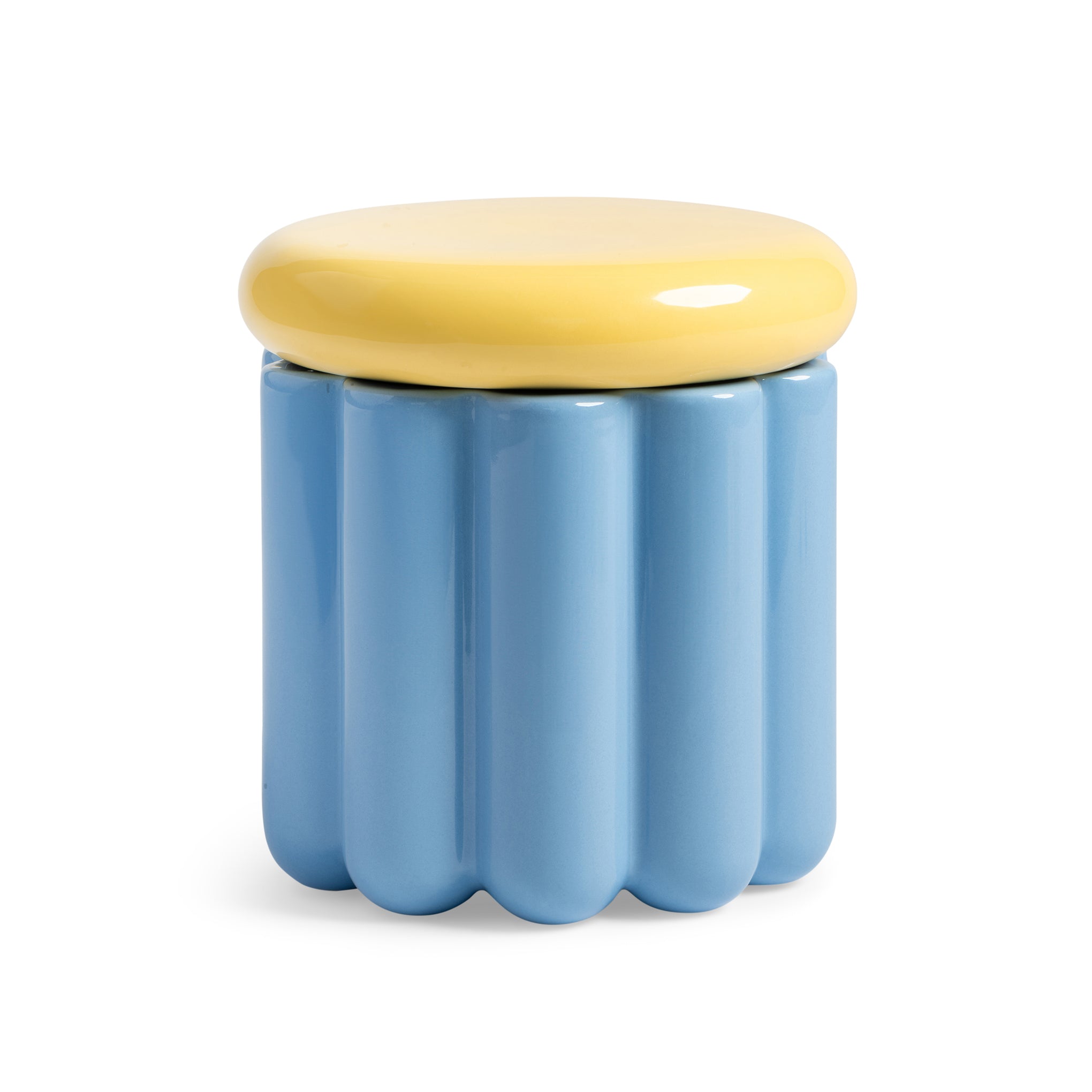 Charlo Storage Jar - Blue