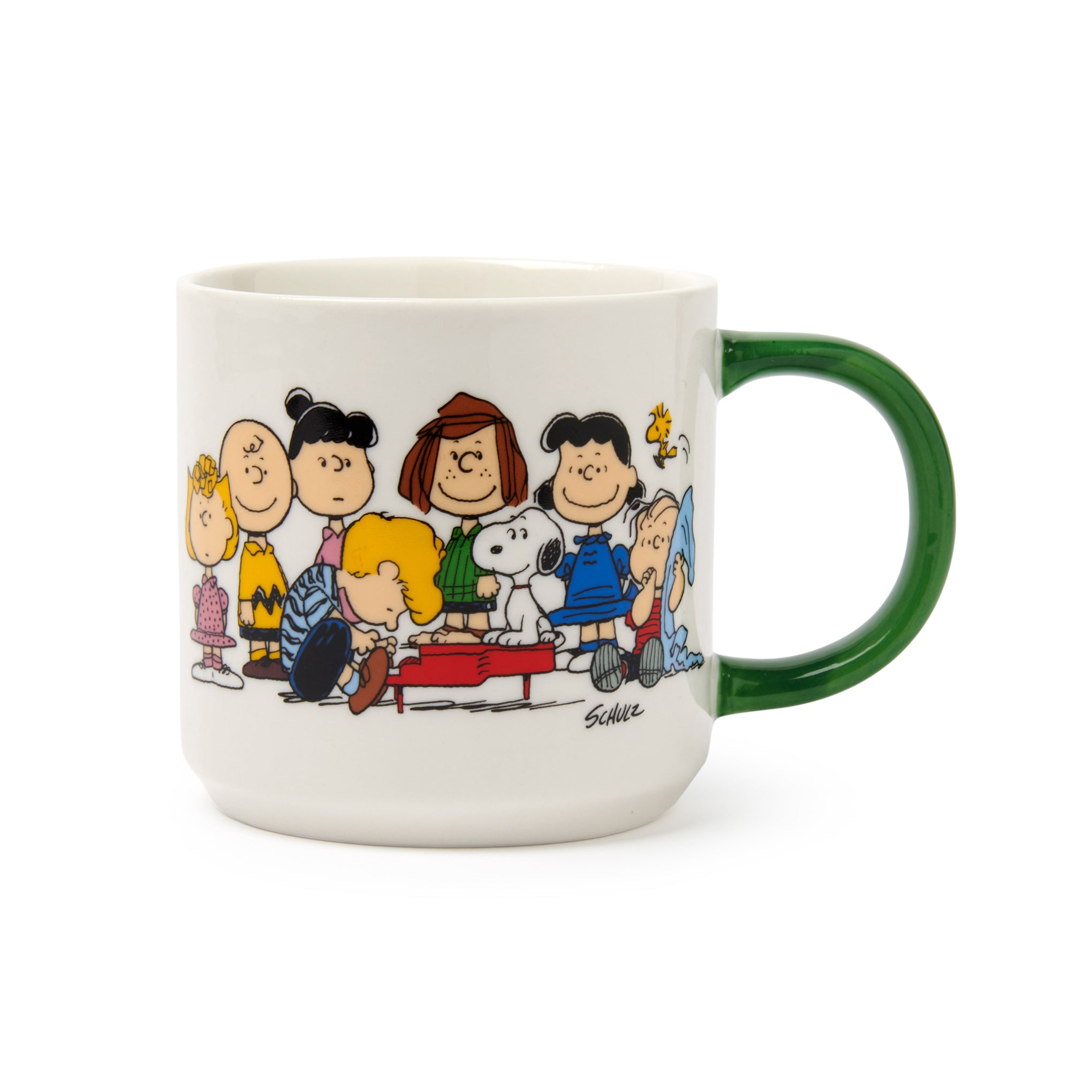 Peanuts Fine China Mug - Green