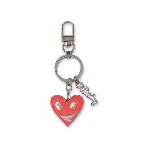 Keith Haring Keyring - Heart