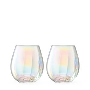 Pearl Glass Drinkware - Set of 2 - Tumbler