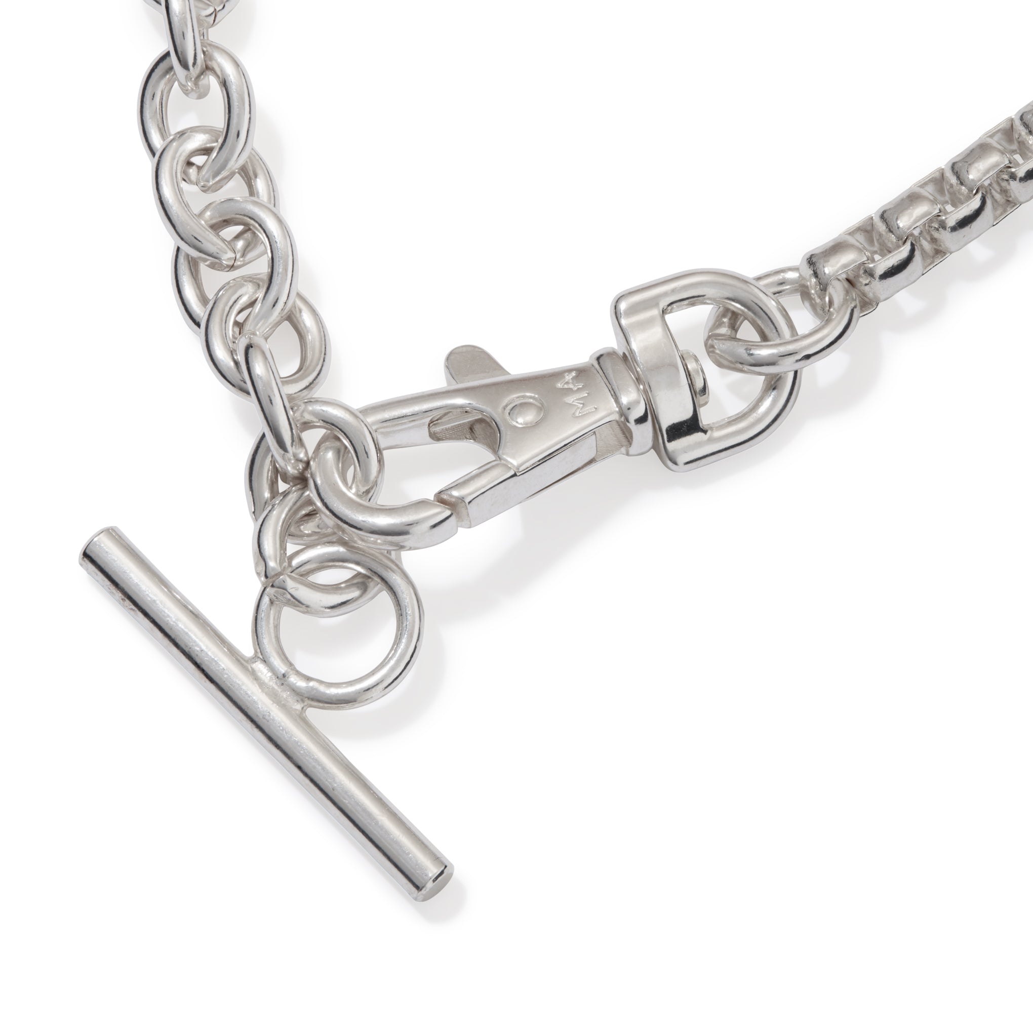 Martine Ali Silver Aris Boxer Necklace - Image 4