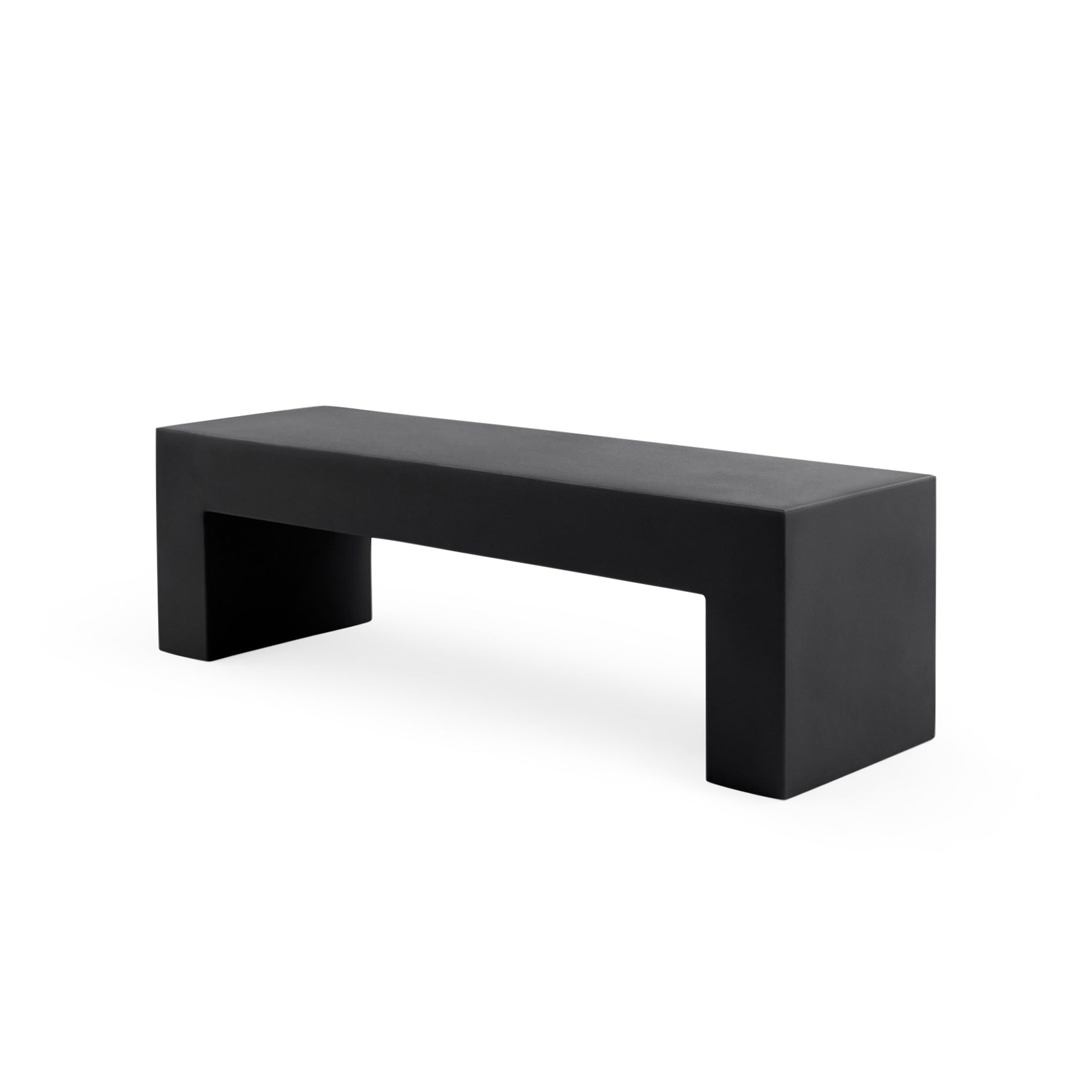 Vignelli Bench from Heller - Dark Gray - Image 4